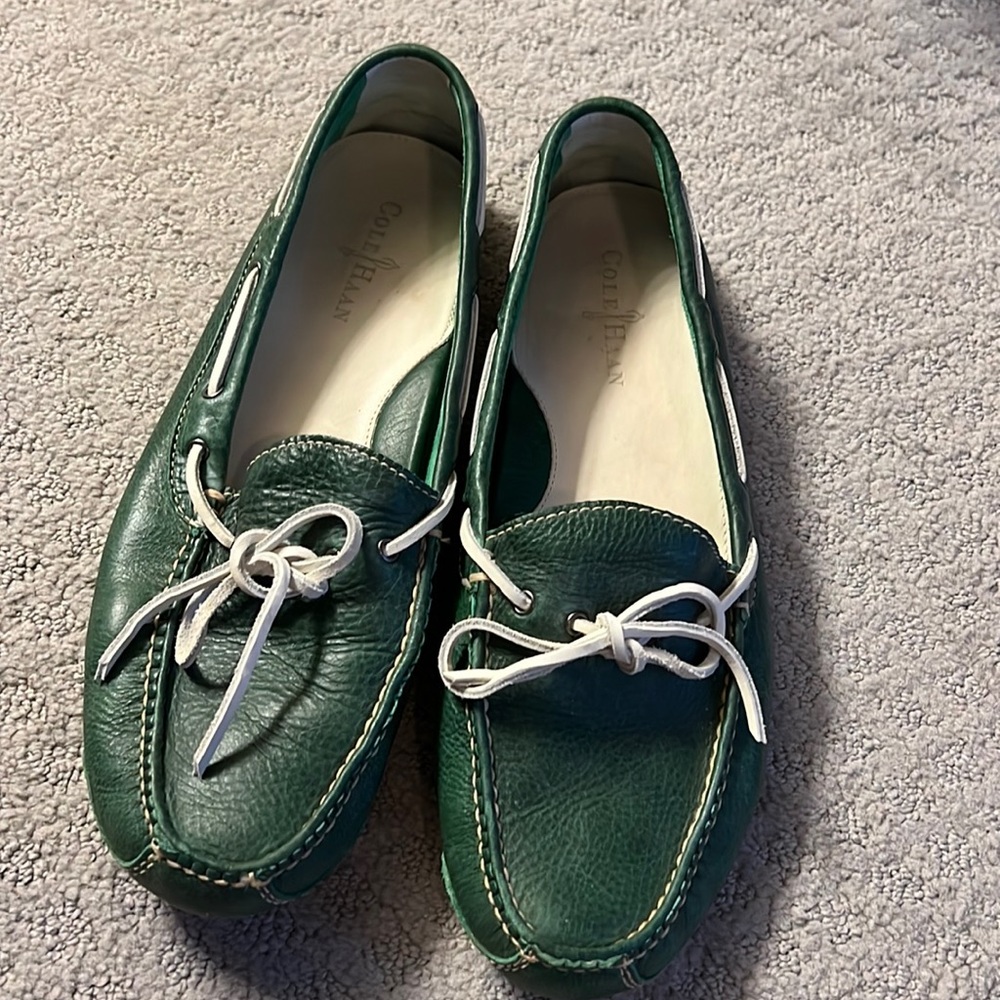 Cole Haan green drivers